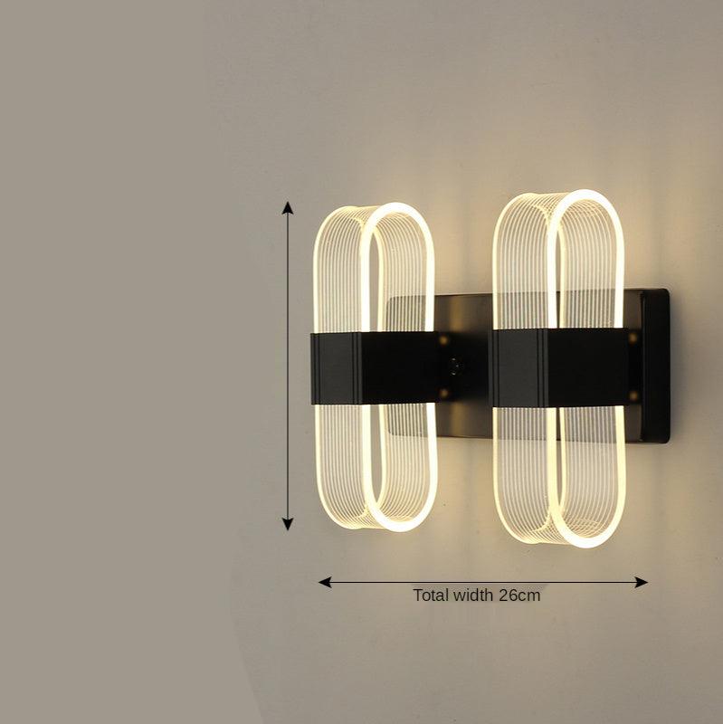 Golden Nordic Style Wall Lamp